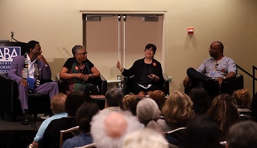 Wade Hudson, Cheryl Willis Hudson, Phoebe Yeh, and Kwame Alexander at Ci6